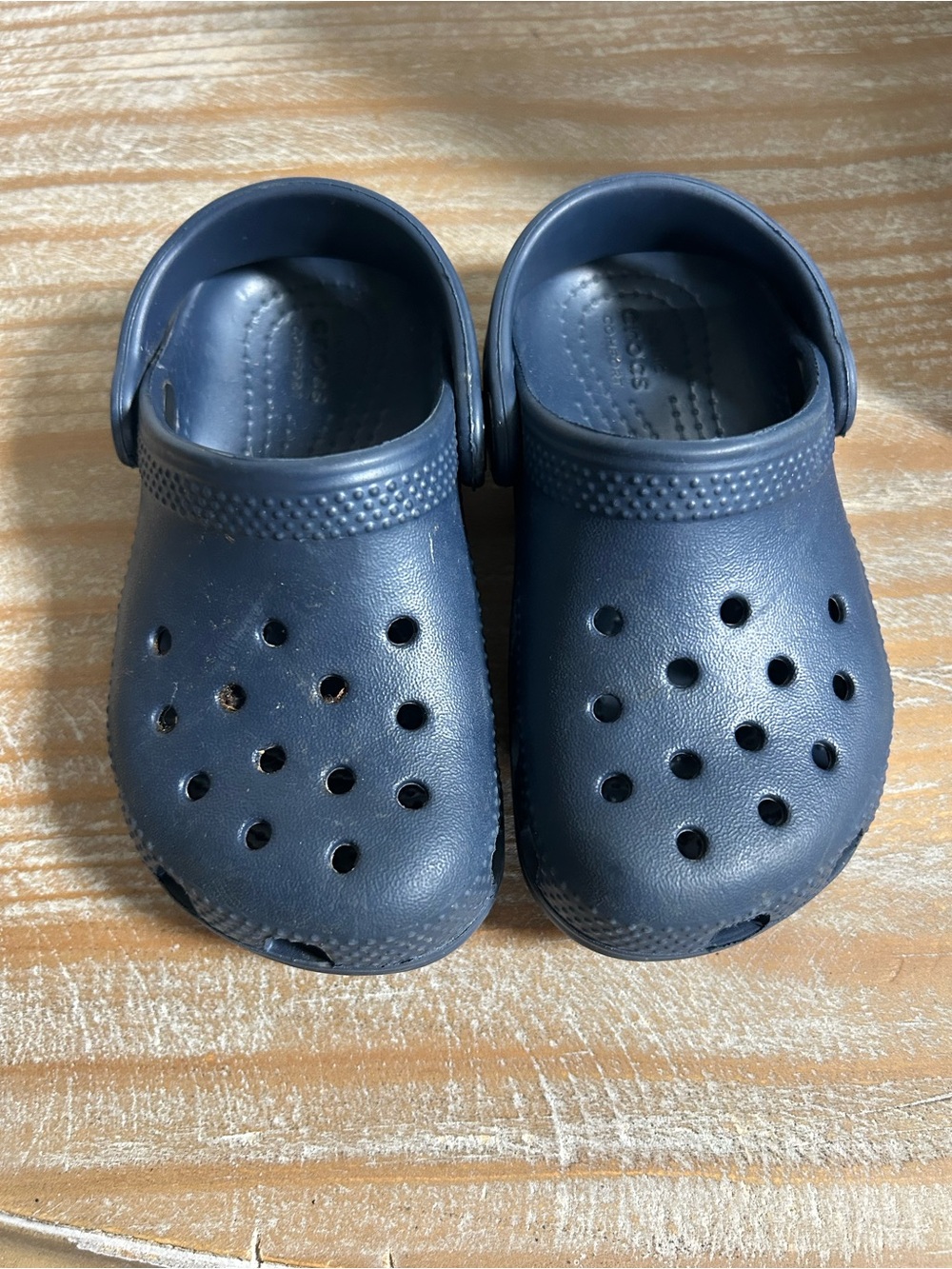 CROCS Kids Classic Clog in Navy